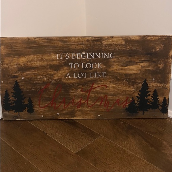 Christmas sign